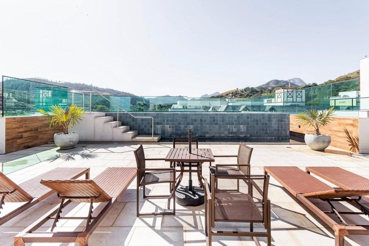 Apto Itaipava, Piscina Borda Infinita, Montanha Petrópolis Zewnętrze zdjęcie
